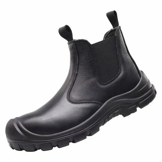 Work Shoes Orthopedic Waterproof Safety Toe & Shock-Absorbing Sole