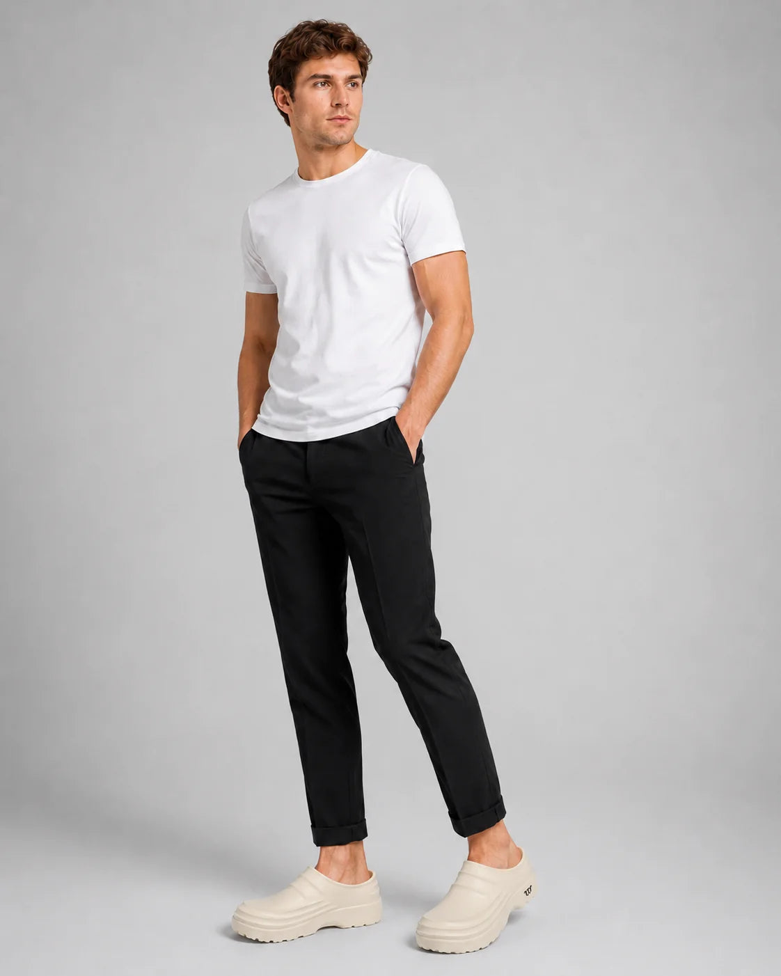 Work Shoes Slip-On Slip-Resistant & Oil-Resistant