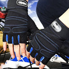 Workout Gloves Shock-Absorbing Padding & Wrist Support