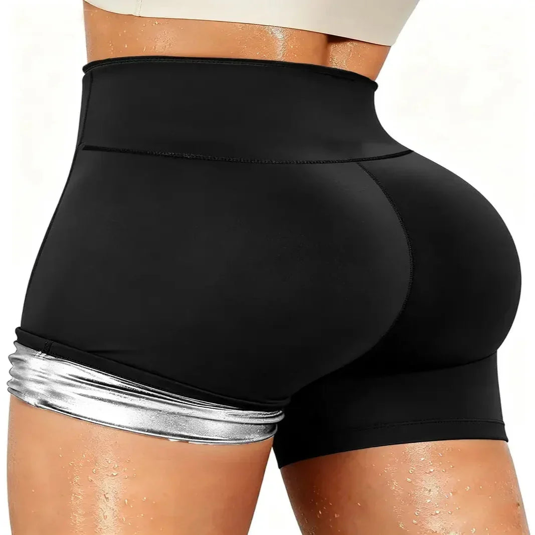 Workout Shorts High Waist Four-Way Stretch & Moisture-Wicking