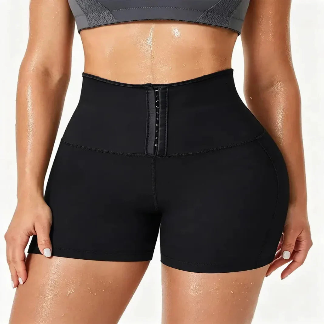 Workout Shorts High Waist Four-Way Stretch & Moisture-Wicking