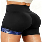 Workout Shorts High-Waist Non-Rolling Waistband Moisture-Wicking