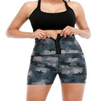 Workout Shorts High-Waist Non-Rolling Waistband Moisture-Wicking