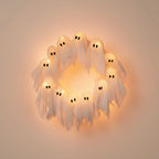 Wreath Ghost LED Battery Powered