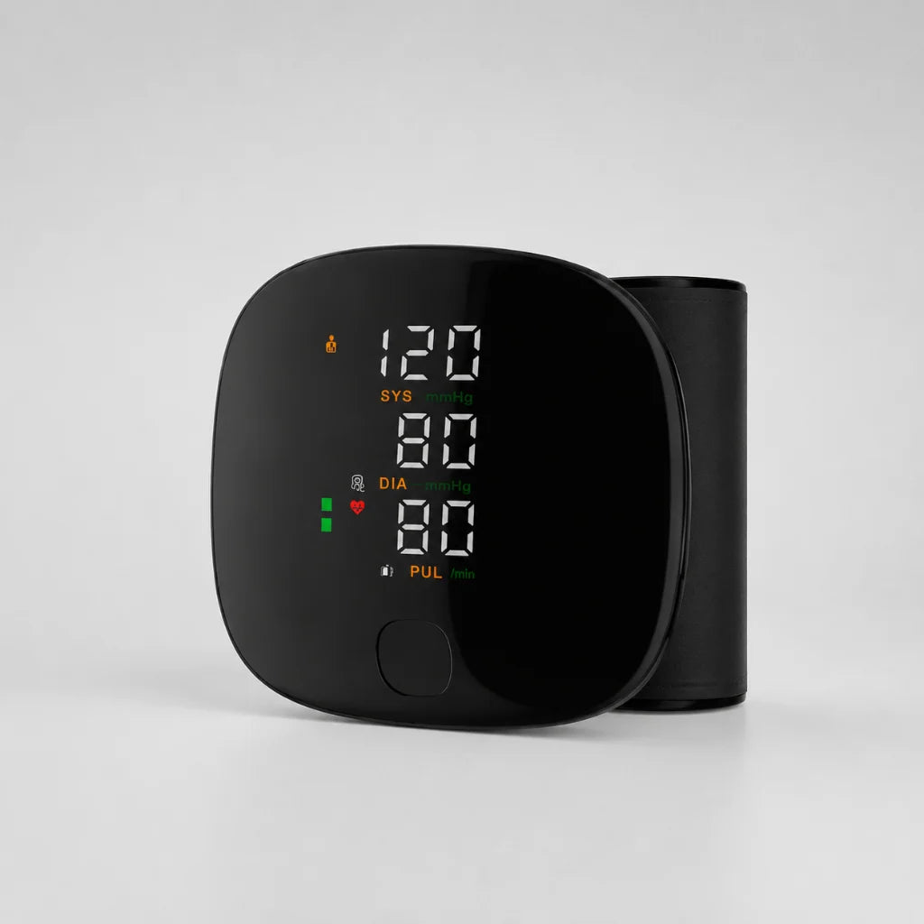 Wrist Blood Pressure Monitor Automatic One-Touch Arrhythmia Detection