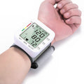 Wrist Blood Pressure Monitor Bright LCD Voice Announcement