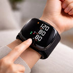 Wrist Blood Pressure Monitor Touchscreen & Voice USB Rechargeable