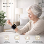 Wrist Blood Pressure Monitor Touchscreen & Voice USB Rechargeable