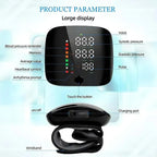 Wrist Blood Pressure Monitor USB-C Rechargeable 2-User Voice Readout