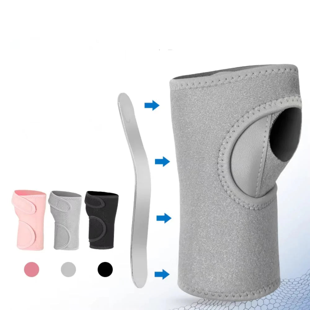Wrist Brace Metal Splint Adjustable Velcro Closure Breathable