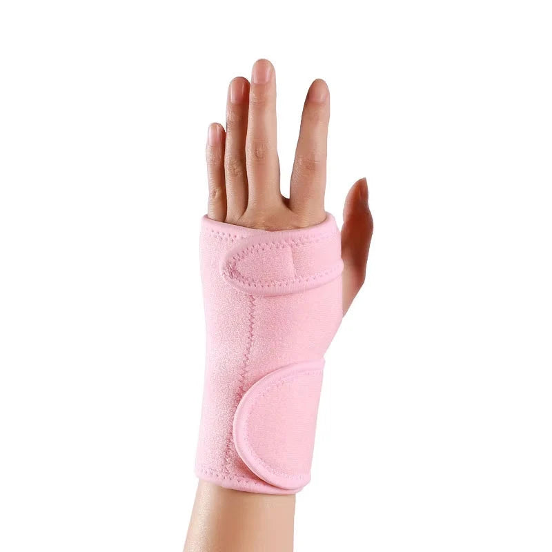 Wrist Brace Metal Splint Adjustable Velcro Closure Breathable