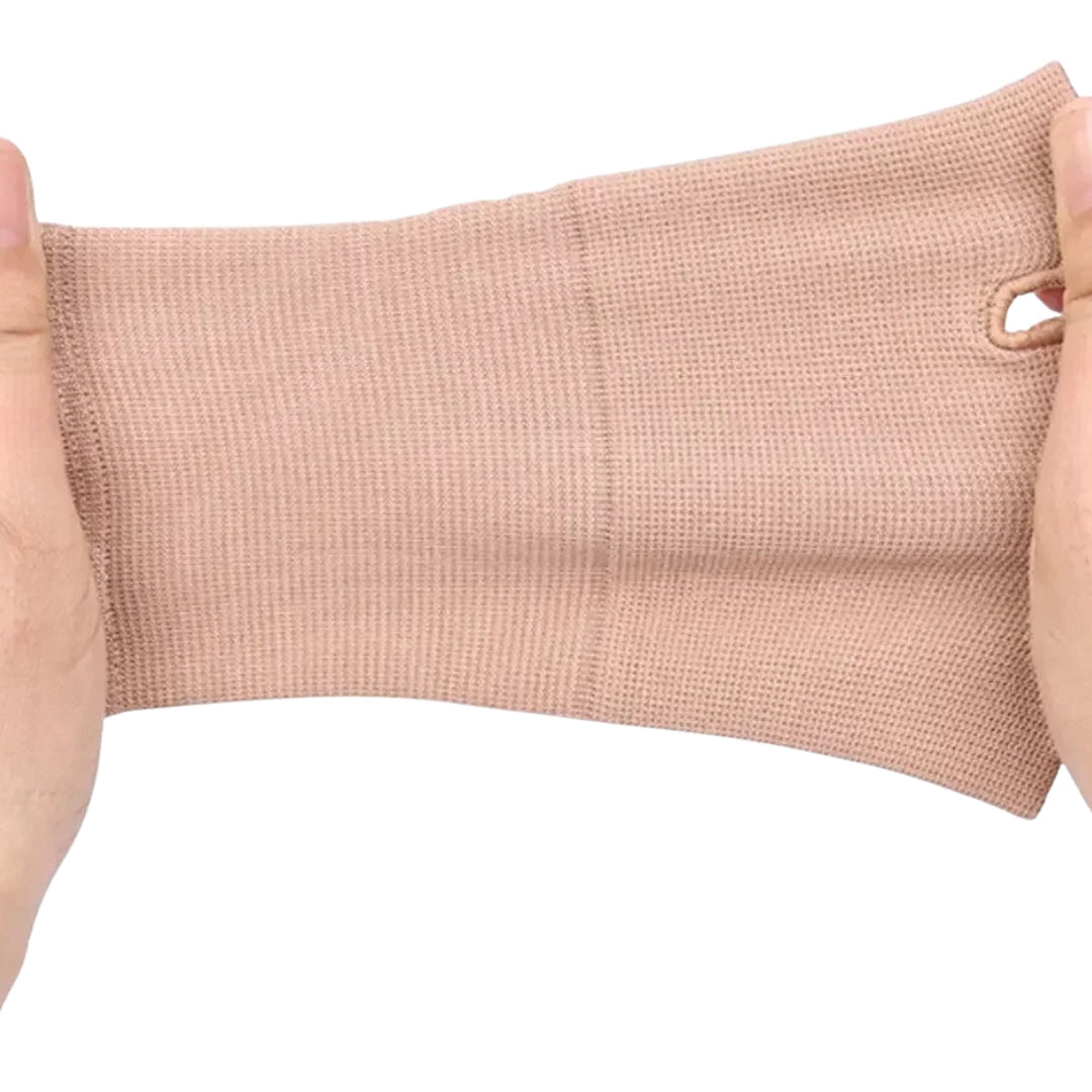 Wrist Compression Sleeve Multi-Zone Thumb Support Open-Fingertip
