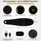 Wrist Wrap Heated & Vibrating Cordless Rechargeable