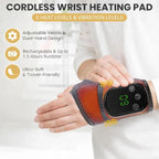 Wrist Wrap Heated & Vibrating Cordless Rechargeable