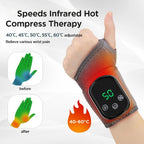 Wrist Wrap Heated & Vibrating Cordless Rechargeable