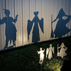 Yard Stake Metal Shadow-Casting Life-Size