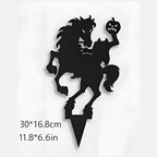 Yard Stake Metal Shadow-Casting Life-Size