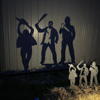 Yard Stake Metal Shadow-Casting Life-Size