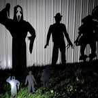 Yard Stake Metal Shadow-Casting Life-Size