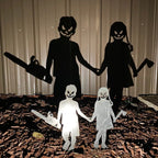 Yard Stake Metal Shadow-Casting Life-Size