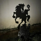Yard Stake Metal Shadow-Casting Life-Size