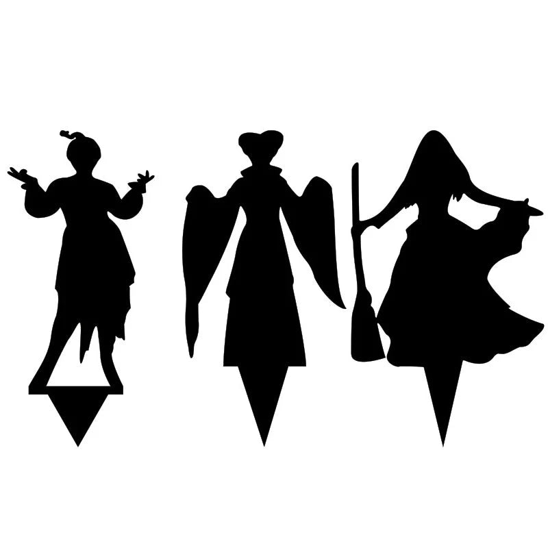 Yard Stake Metal Shadow-Casting Life-Size