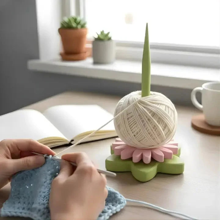 Yarn Winder Hand-Crank & Tangle-Free