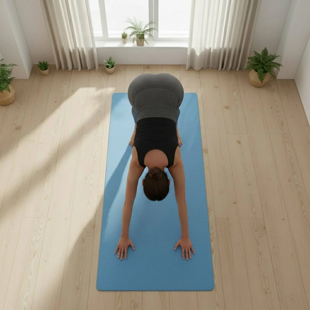 Yoga Mat Thick Non-Slip Cushioned Foam
