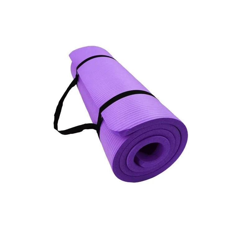 Yoga Mat Thick Non-Slip Cushioned Foam