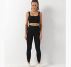 Yoga Set Seamless Bra & High-Waist Leggings