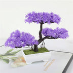 Zero-Maintenance Realistic Mini Bonsai Tree (Desk Decor)