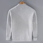 Zip Cardigan Slim Tailored Full-Length Zipper