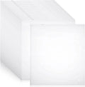 Zip Storage Bags Frosted EVA Vent Holes 20-Pack