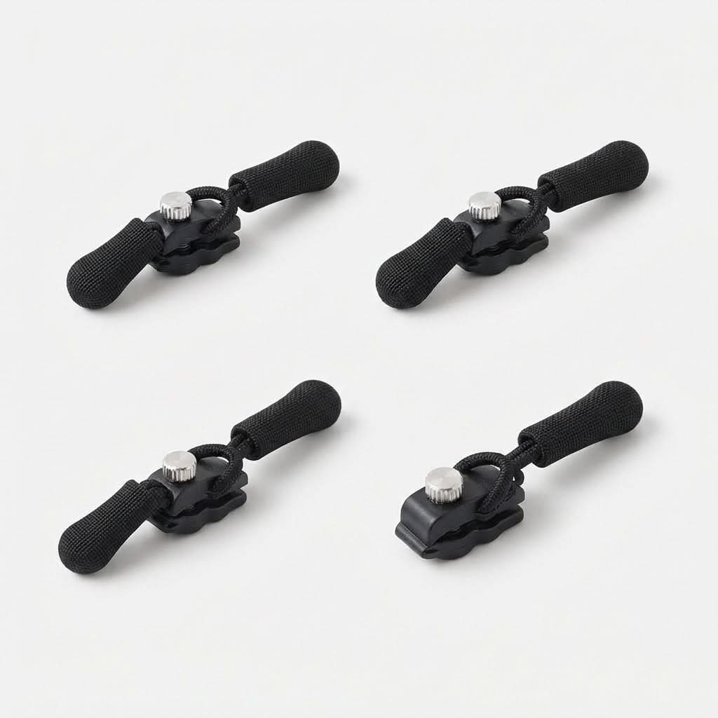 Zipper Repair Kit Tool-Free Metal 25-Piece