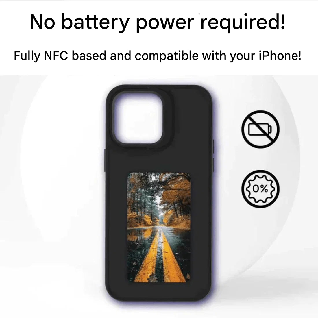 iPhone Case Interactive Photo NFC & App Control