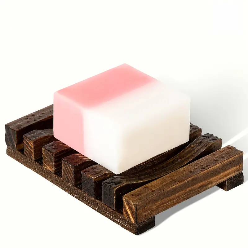 Elegant Natural Wood Soap Holder