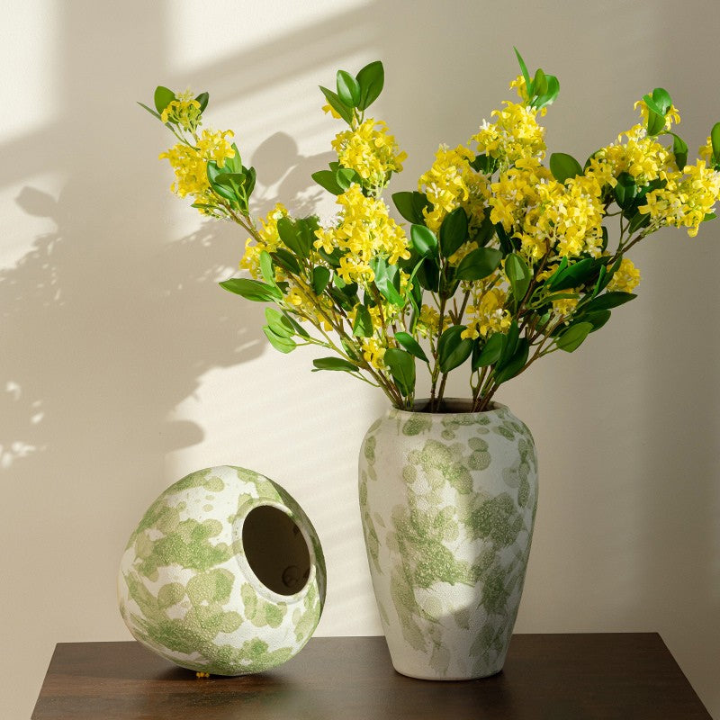 Artisan Crafted Earthy Flower Vase