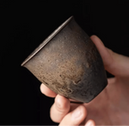 Artisan Gold-Trimmed Ceramic Mugs for Everyday Use