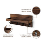 Charming Wooden Key Rack for Your Entryway
