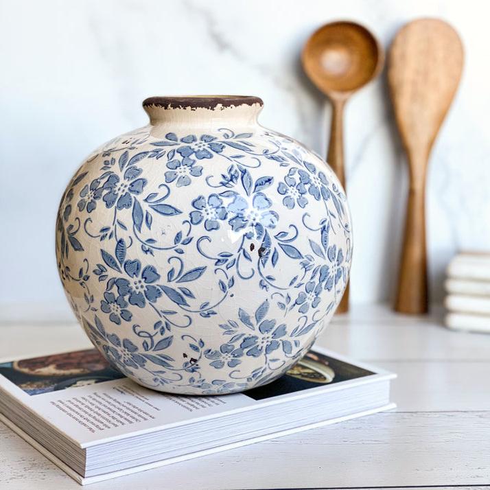 Charming Rustic Floral Display Vase