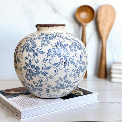 Charming Rustic Floral Display Vase