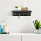 Charming Wall-Mounted Key Organizer with Mail Slot