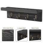 Charming Wall-Mounted Key Organizer with Mail Slot