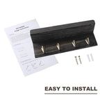 Charming Wall-Mounted Key Organizer with Mail Slot