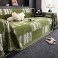 Minimalist Non-Slip Throw Sofa Cover in Brushstroke Pattern