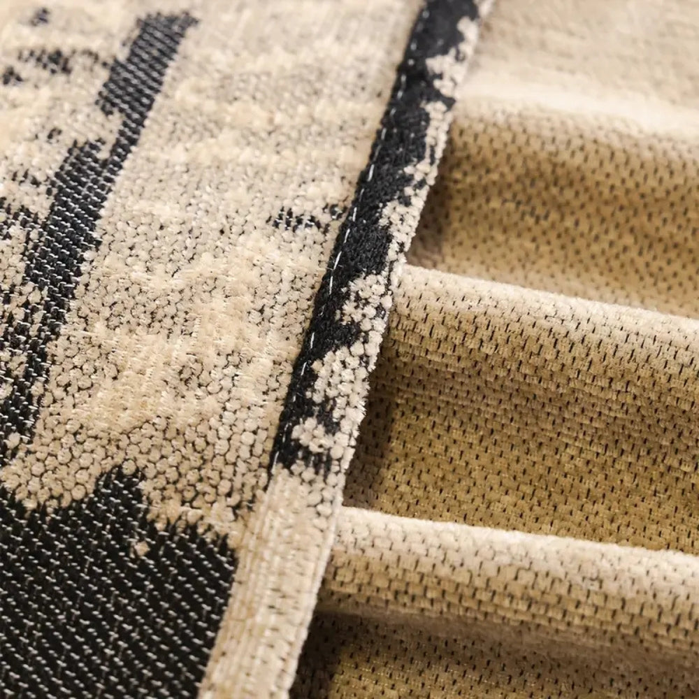 Minimalist Non-Slip Throw Sofa Cover in Brushstroke Pattern