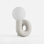 Modern Nordic Style S-Curve Glass Lamp – Warm Soft Light for Any Room