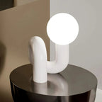 Modern Nordic Style S-Curve Glass Lamp – Warm Soft Light for Any Room