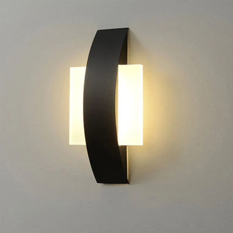 Minimalist Wall Lamp in Acrylic | Ambient Lighting Fixture
