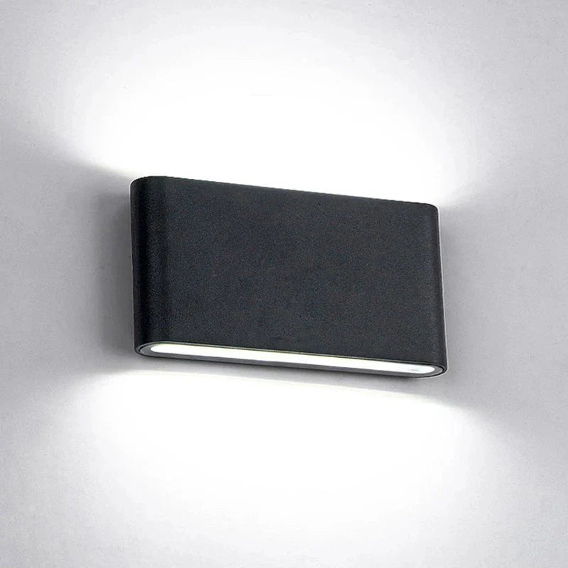 Weatherproof Outdoor Wall Fixture - Sturdy Aluminum, Energy Saving